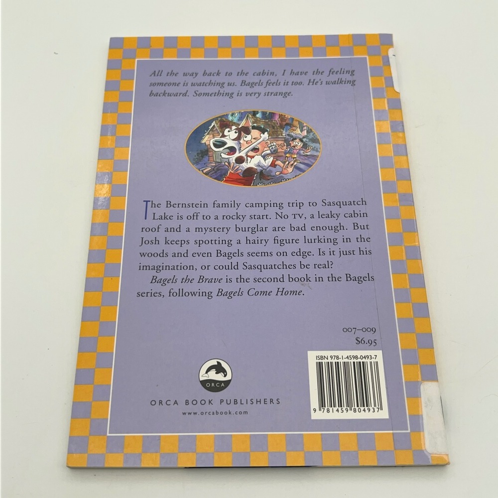 Bagels the Brave Joan Betty Stuchner Orca‎ Echoes Childrens Book 9781459804937 - Picture 2 of 4
